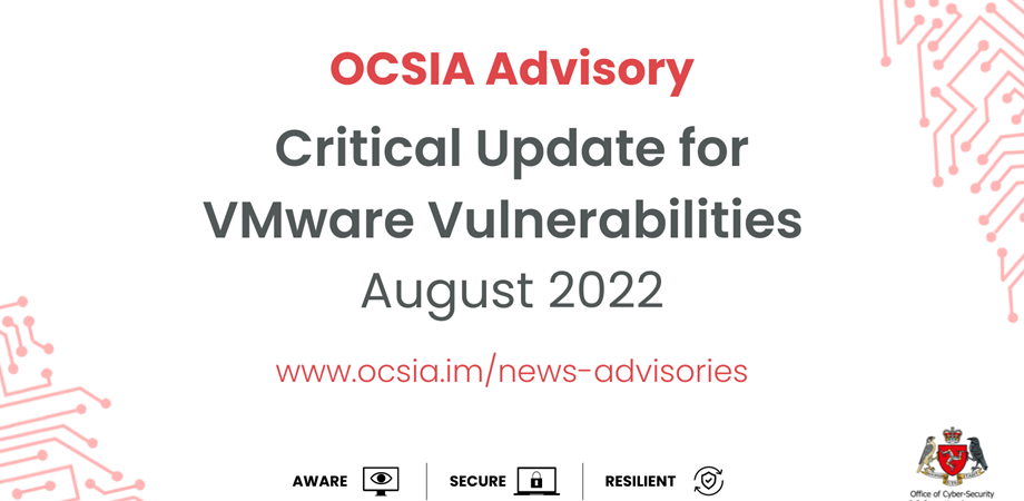 Advisory: Critical Update for VMware Vulnerabilities